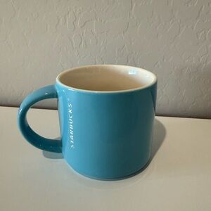 Starbucks Blue 14 oz Coffee Mug Cup 2013 Collection